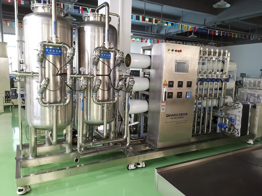 Commercial Beverage 2000L 2.0T/H RO Water Treatment Equipment Toothpaste Cream